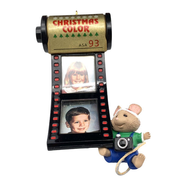1993 Smile! It's Christmas Hallmark Ornament (Photo Holder) QX5335