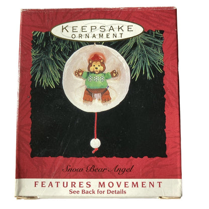 1993 Snow Bear Angel Hallmark Ornament (Teddy Bear) QX5355