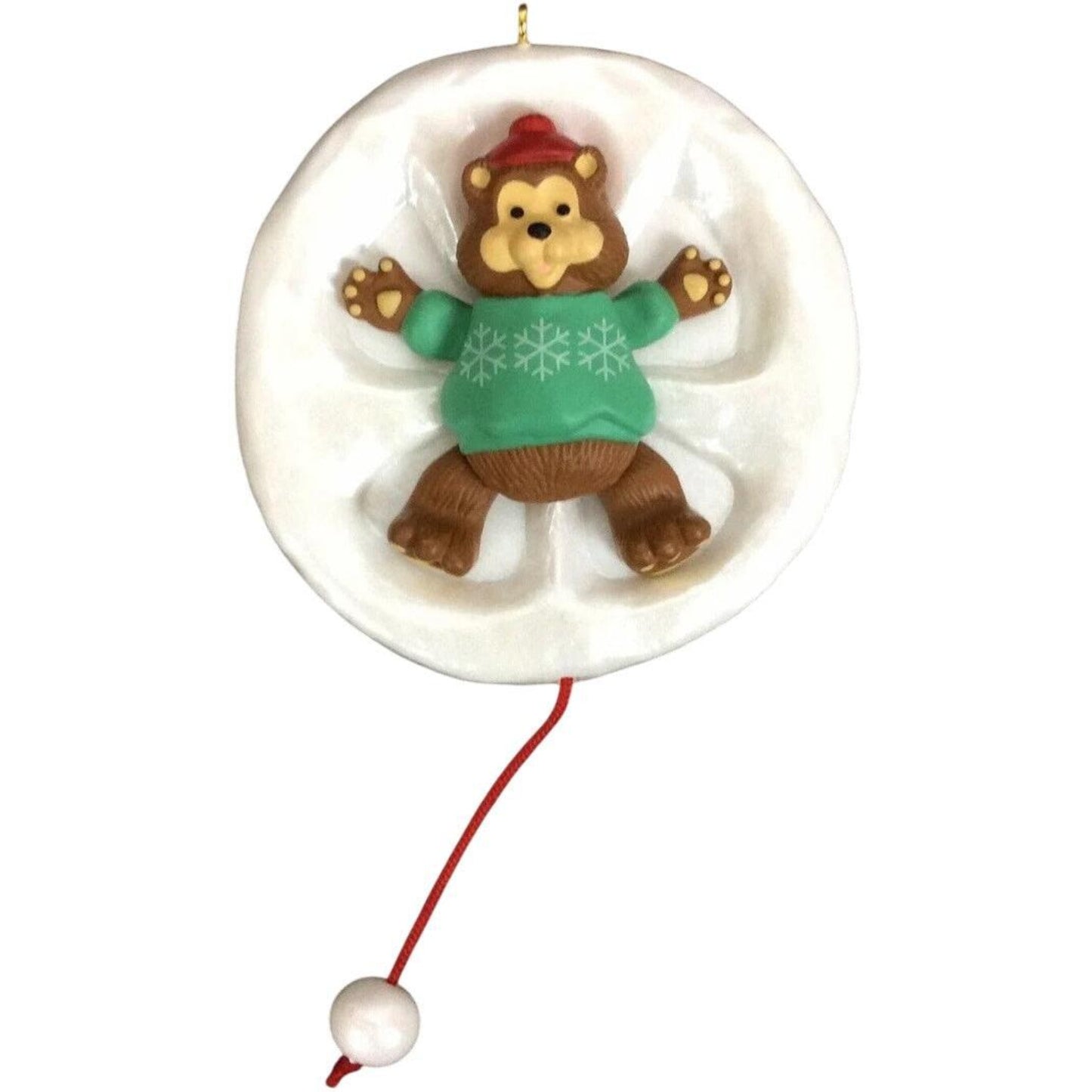 1993 Snow Bear Angel Hallmark Ornament (Teddy Bear) QX5355