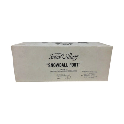 1993 Snowball Fort Department 56 5414-3 Image2