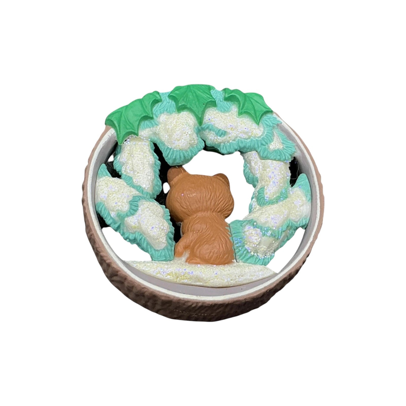 1993 Snowy Hideaway Hallmark Ornament (Fox) QX5312 Image4