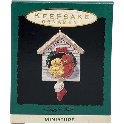 1993 Snuggle Birds Hallmark Ornament (Bird) QXM5182