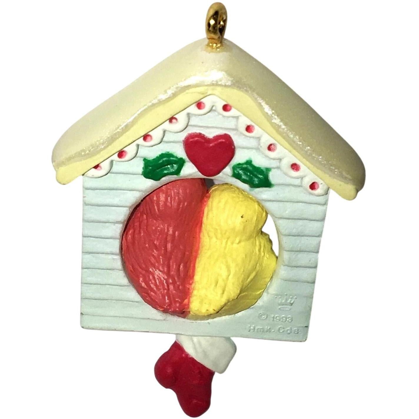 1993 Snuggle Birds Hallmark Ornament (Bird) QXM5182