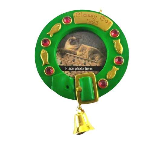 1993 Special Cat Hallmark Ornament (Photo Holder) QX5235 Image1