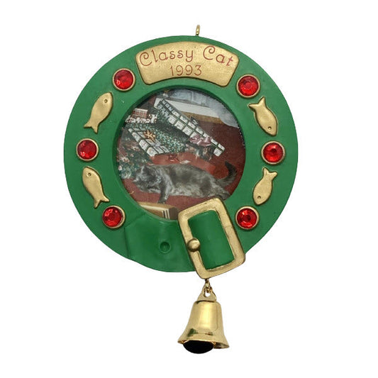 1993 Special Cat Hallmark Ornament (Photo Holder) QX5235