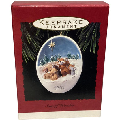1993 Star of Wonder Hallmark Ornament (Animal) QX5982