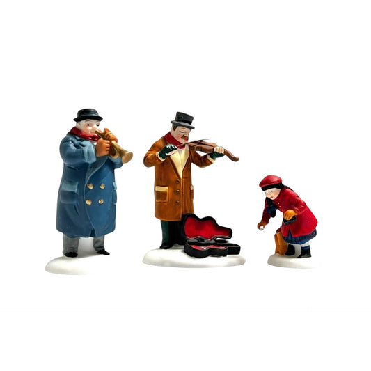 1993 Street Musicians Set of 3 – Heritage Village Collection Department 56 1338402 Image1