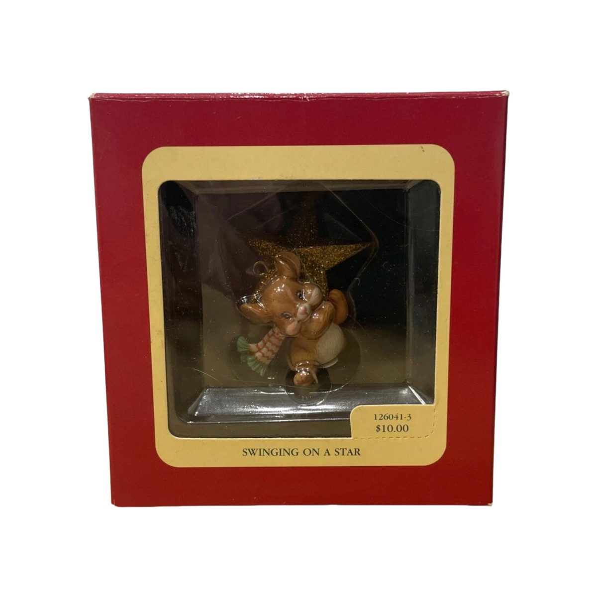1993 Swinging on a Star Carlton Cards Ornaments (Mouse) 126041-3 Image2