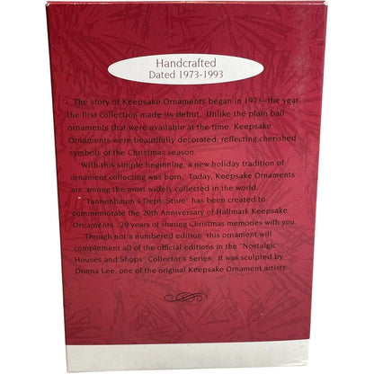 1993 Tannenbaum's Dept Store Hallmark Ornament (Nostalgic Homes and Shops) QX5612