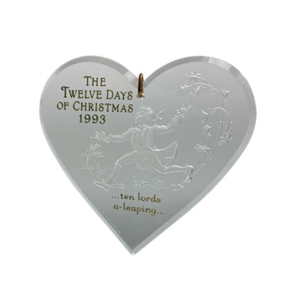 1993 Ten Lords A‑Leaping Hallmark Ornament (Twelve Days of Christmas) QX3012