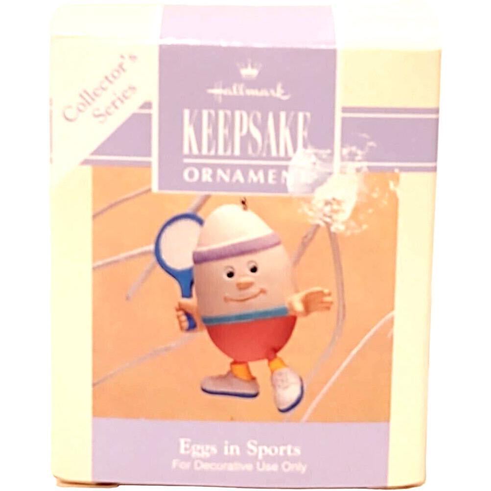 1993 Tennis Egg Hallmark Ornament (Eggs in Sports) QEO8332