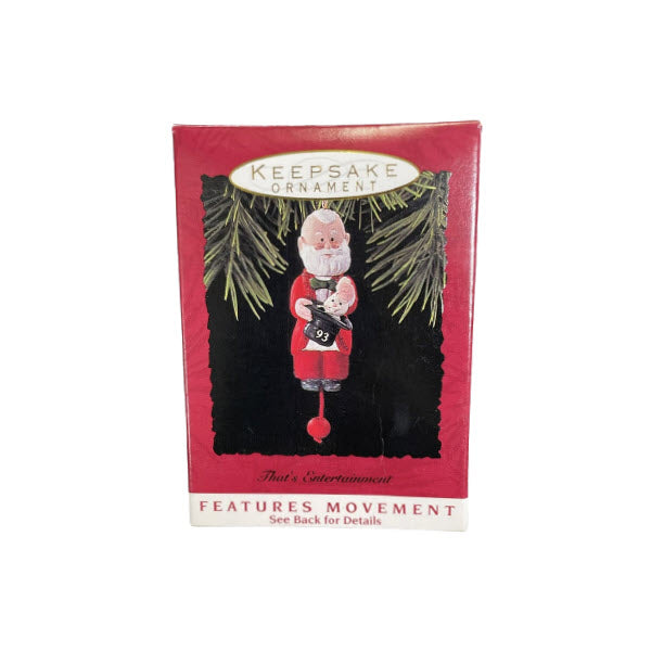 1993 That's Entertainment Hallmark Ornament (Santa Magician) QX5345