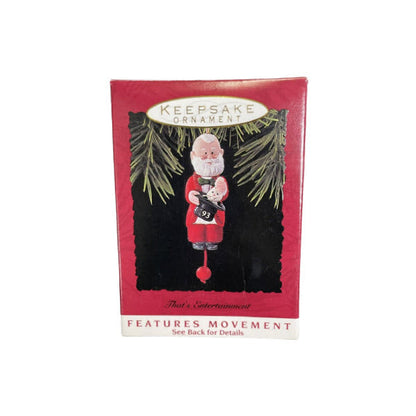 1993 That's Entertainment Hallmark Ornament (Santa Magician) QX5345