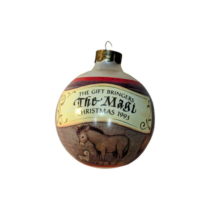1993 The Magi Hallmark Ornament (Nativity) QX2065 Image4