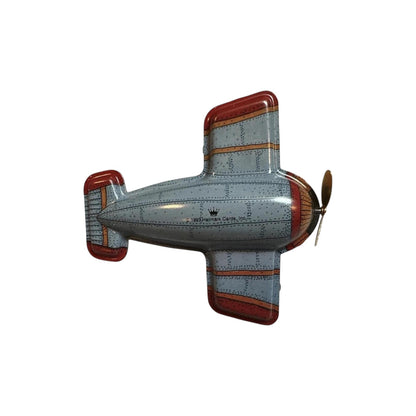 1993 Tin Airplane Hallmark Ornament (Holiday Fliers) QX5622 Image4