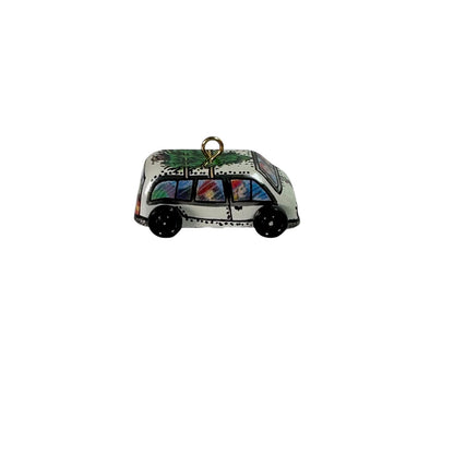 1993 Tin Station Wagon Hallmark Ornament (On the Road) QXM4002