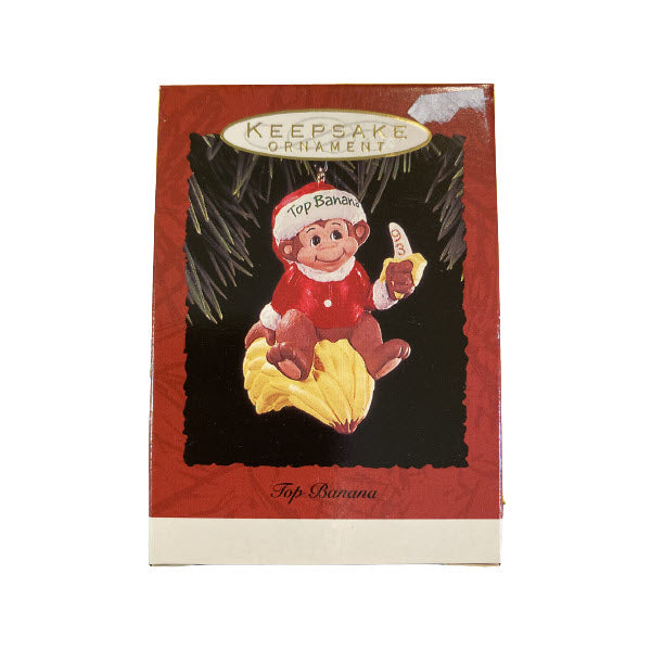 1993 Top Banana Hallmark Ornament (Monkey) QX5925
