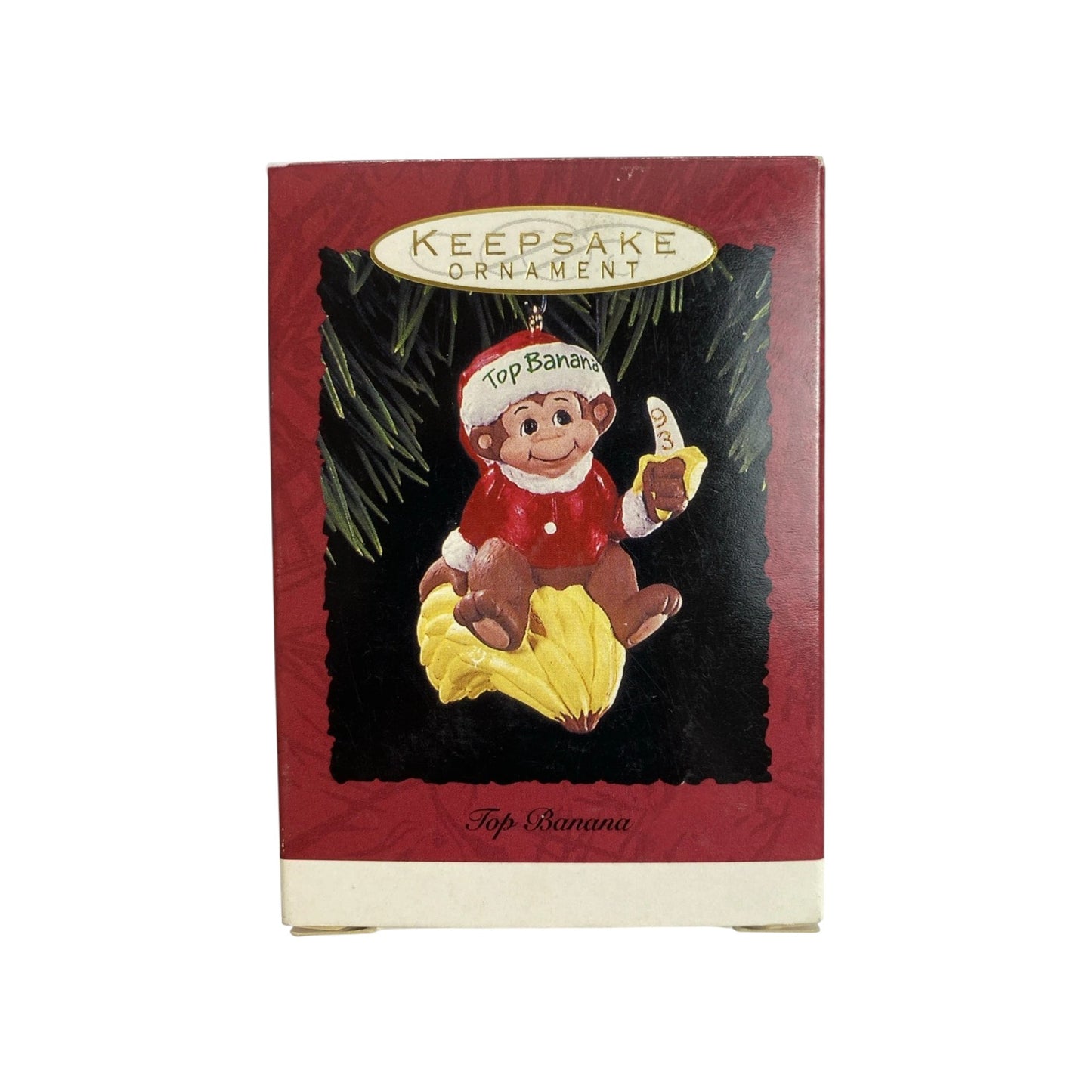 1993 Top Banana Hallmark Ornament (Monkey) QX5925 Image2