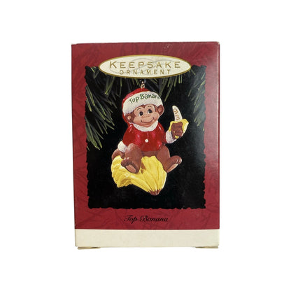 1993 Top Banana Hallmark Ornament (Monkey) QX5925 Image2