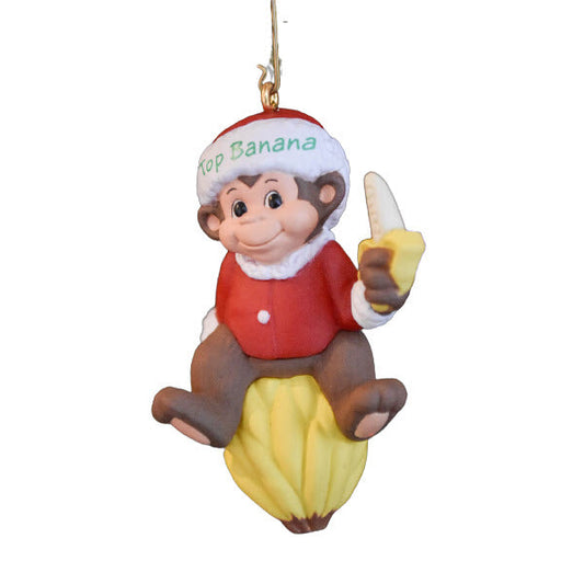 1993 Top Banana Hallmark Ornament (Monkey) QX5925