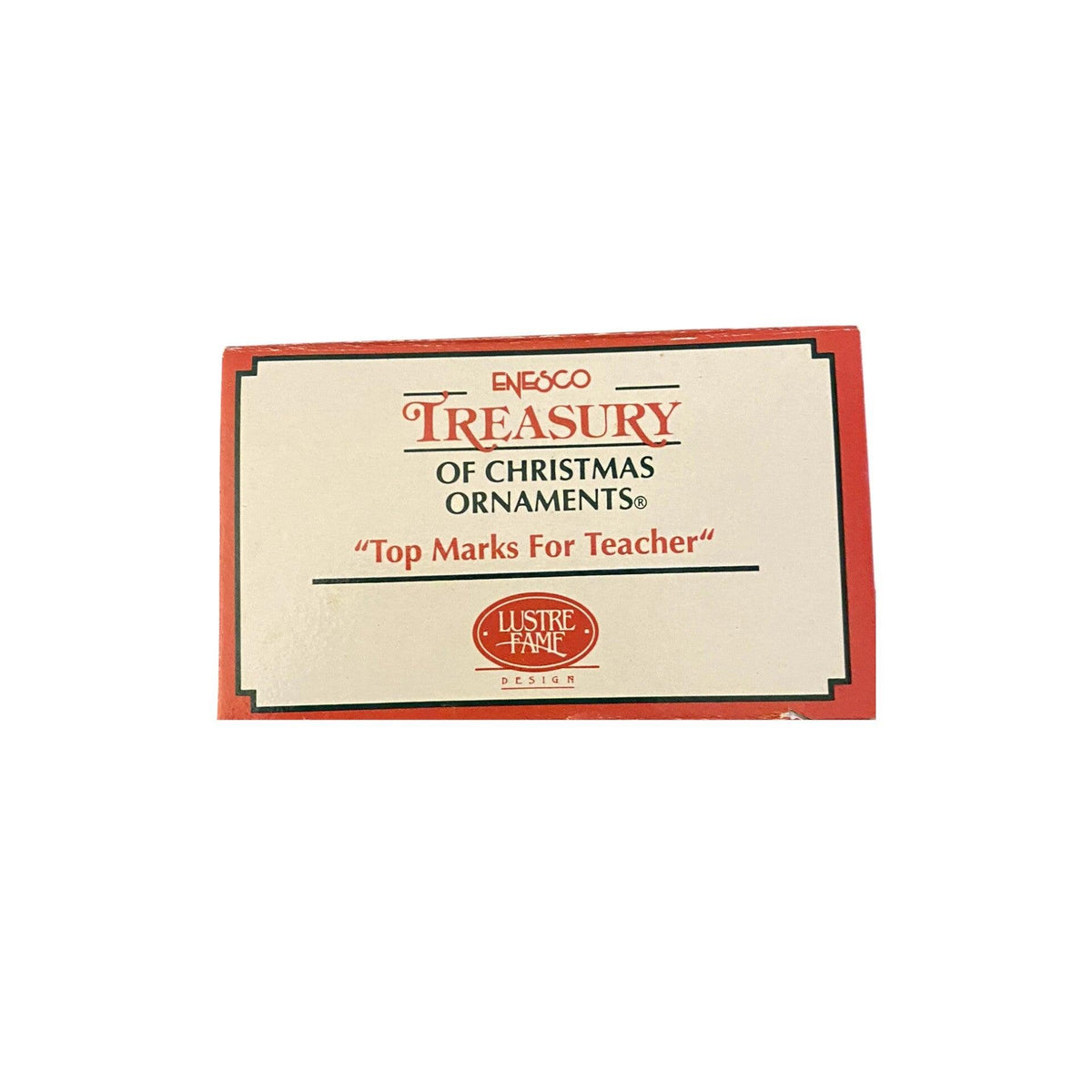 1993 Top Marks For Teacher Enesco Ornament (Teddy Bear) 595438 Image4