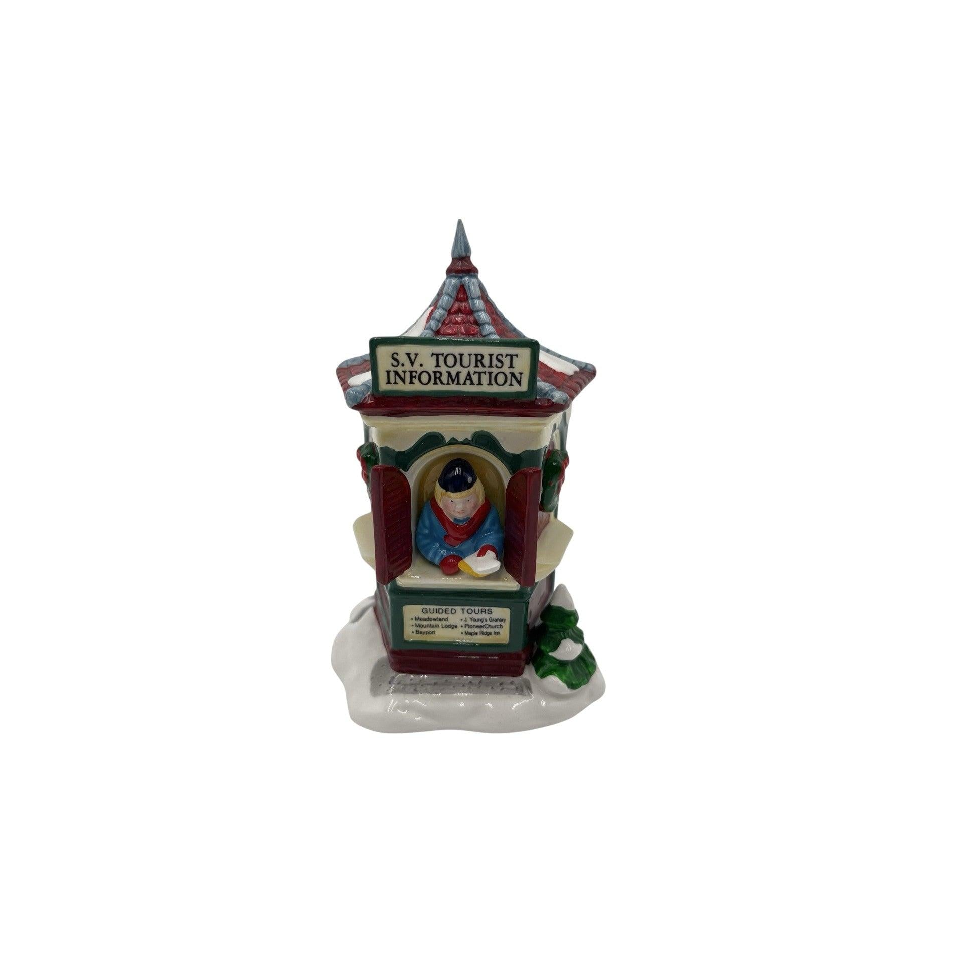 1993 “Tour the Village” – Original Snow Village Department 56, Item #54526 1297495 Image1