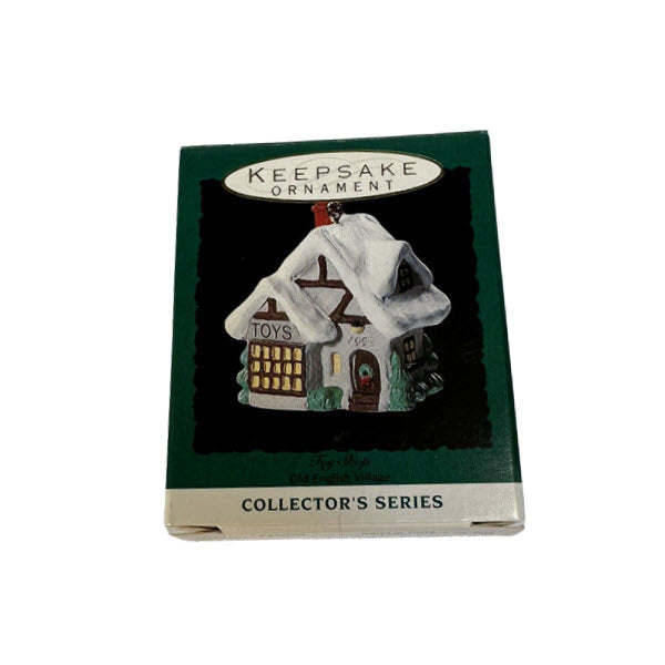 1993 Toy Shop Hallmark Ornament (Old English Village) QXM5132