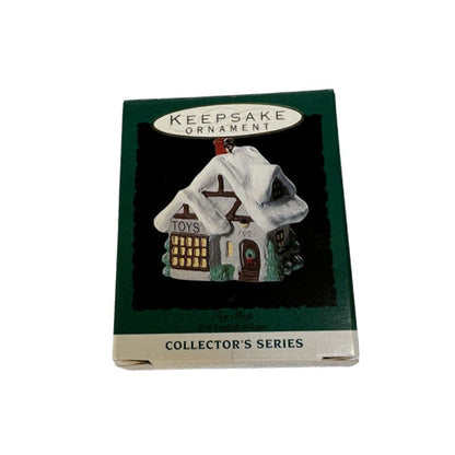 1993 Toy Shop Hallmark Ornament (Old English Village) QXM5132