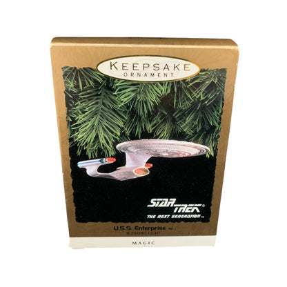 1993 U.S.S. Enterprise - Next Generation Hallmark Ornament (Star Trek) QLX7412 Image2