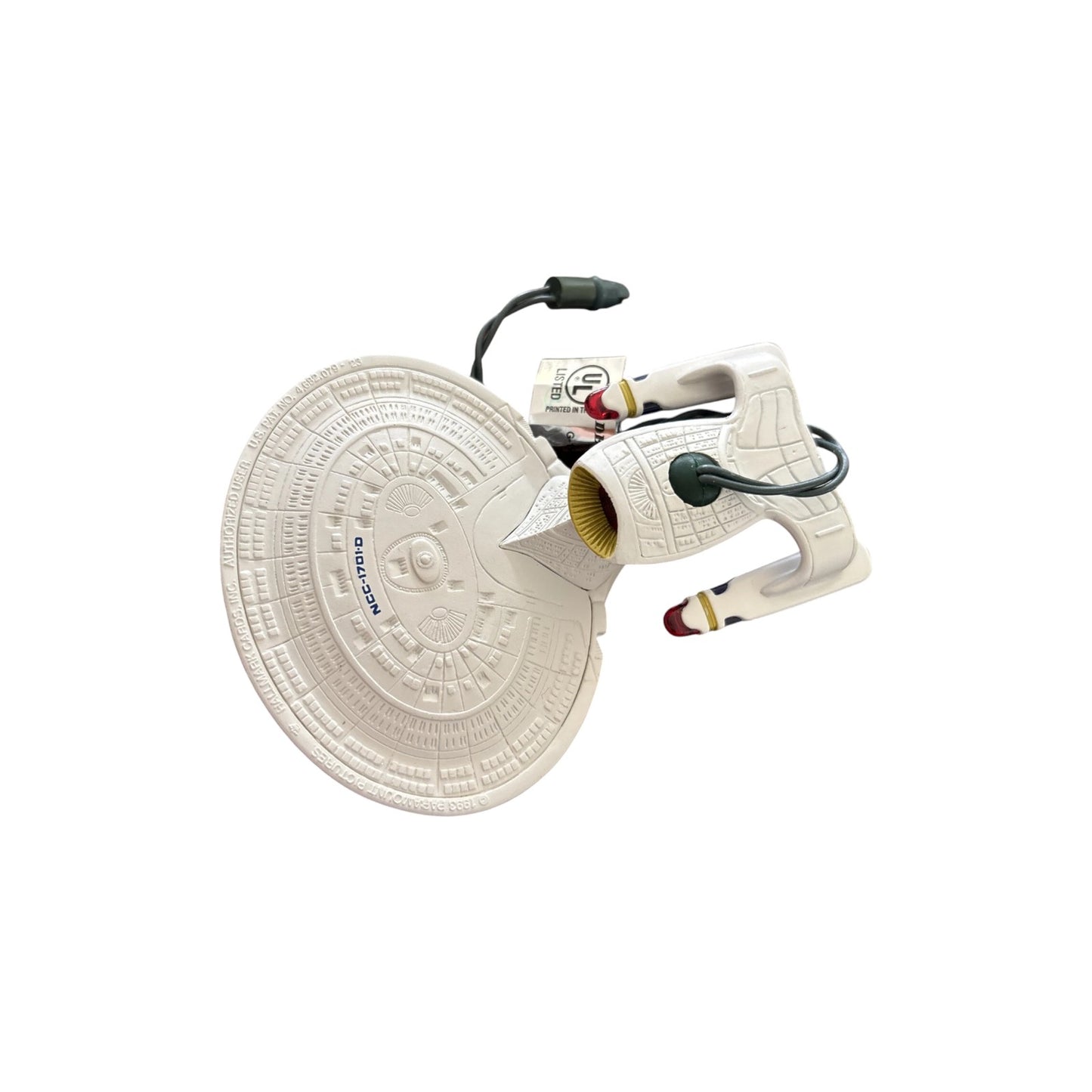 1993 U.S.S. Enterprise - Next Generation Hallmark Ornament (Star Trek) QLX7412 Image3