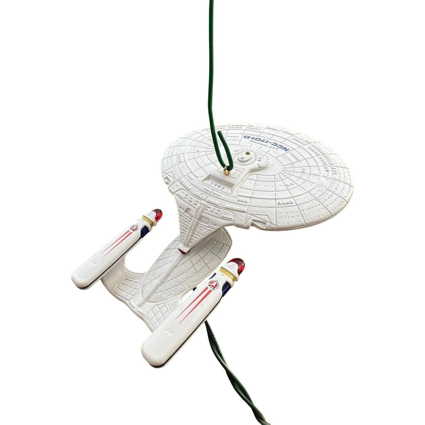 1993 U.S.S. Enterprise - Next Generation Hallmark Ornament (Star Trek) QLX7412