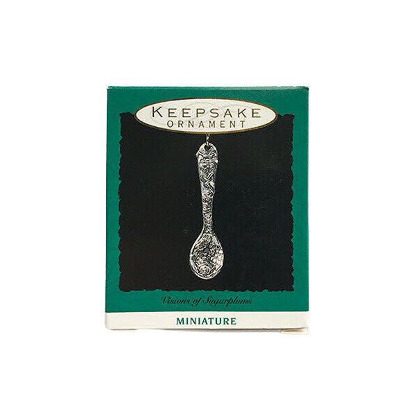 1993 VIsions of Sugarplums Hallmark Ornament (Silver) QXM4022