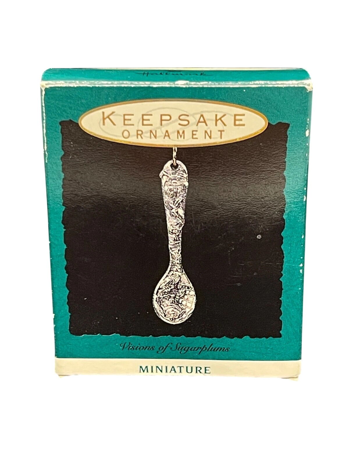 1993 VIsions of Sugarplums Hallmark Ornament (Silver) QXM4022 Image2