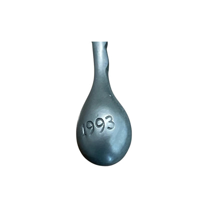1993 VIsions of Sugarplums Hallmark Ornament (Silver) QXM4022 Image6