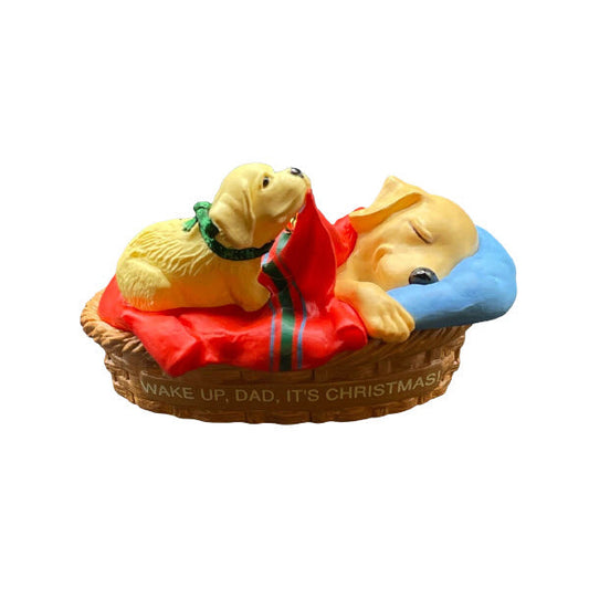 1993 Wake-Up Call Hallmark Ornament (Puppy) QX5262
