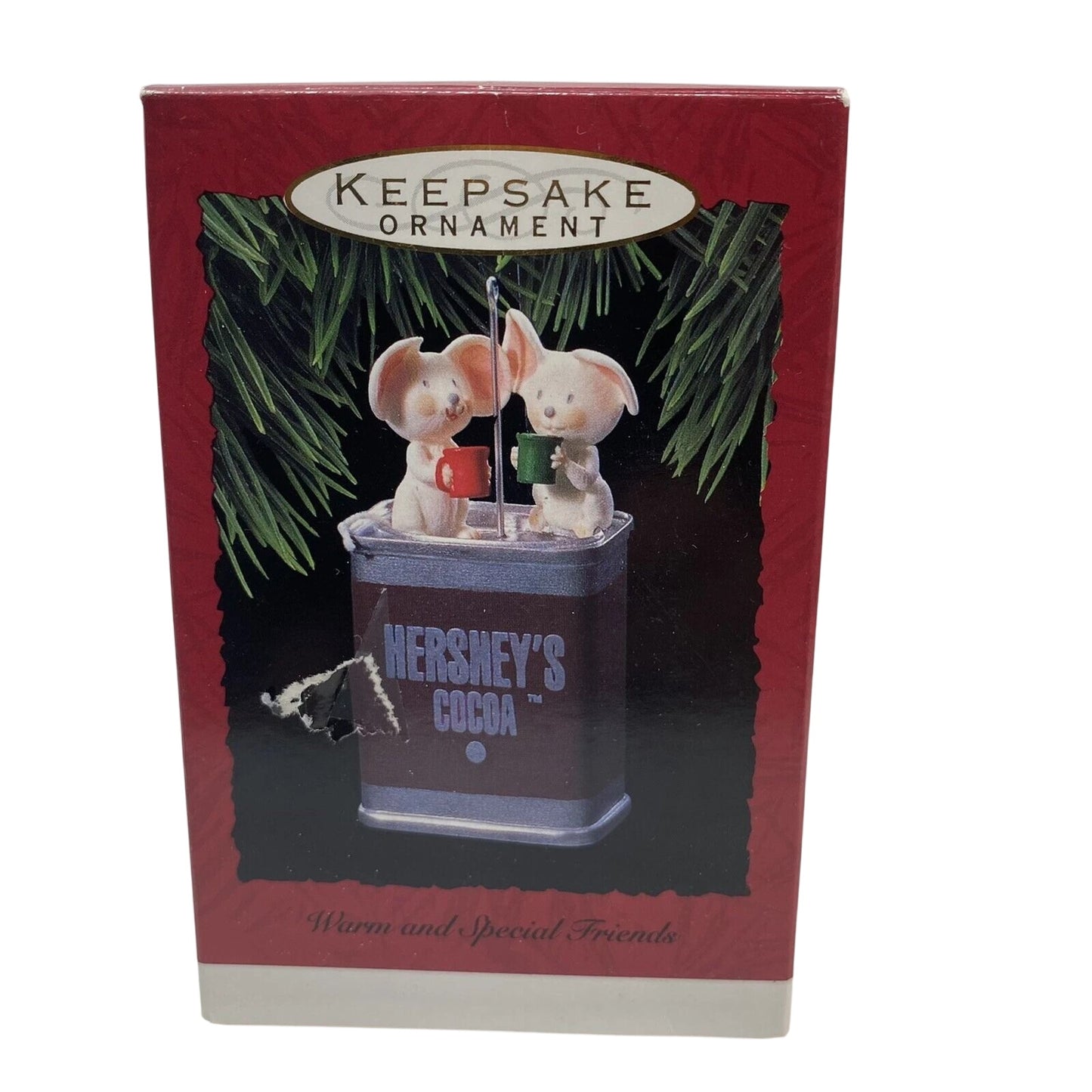 1993 Warm and Special Friends Hallmark Ornament (Hershey's) QX5895