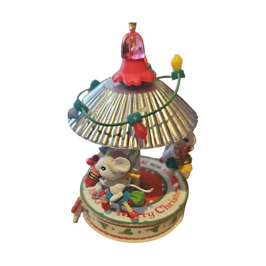 1993 Wee Whatnots Carlton Cards Ornaments (Carousel Ride) 126062-6 Image1