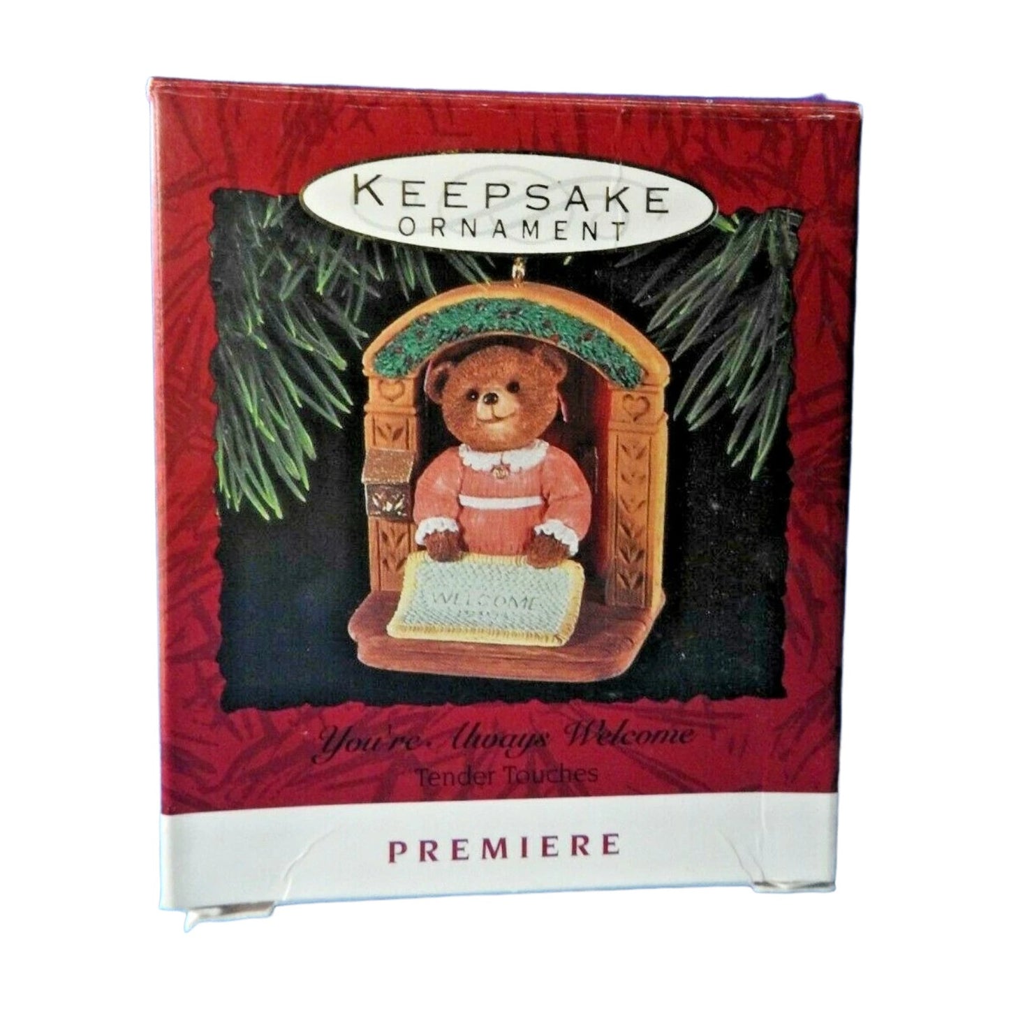 1993 You're Always Welcome Hallmark Ornament (Tender Touches) QX5692