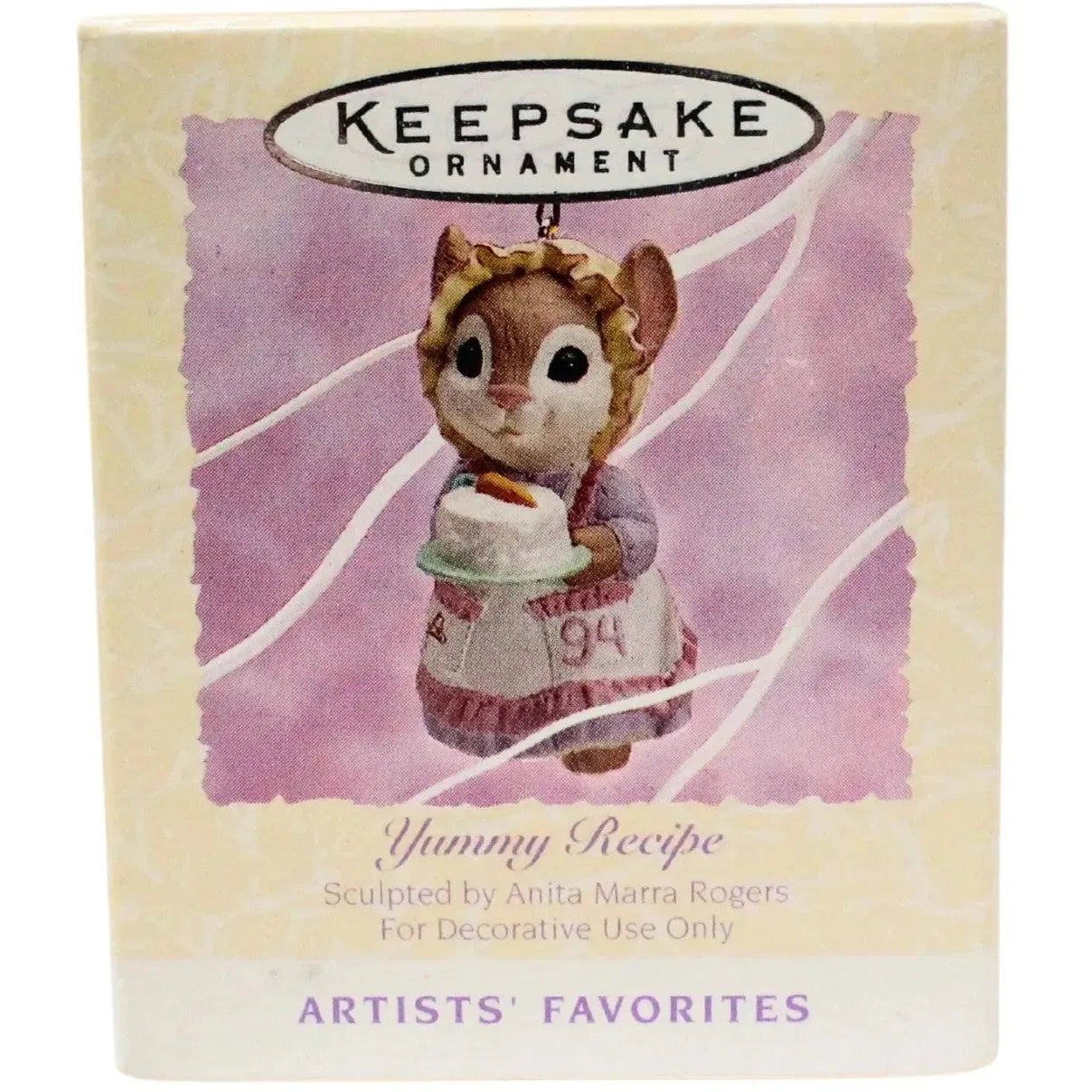 1993 Yummy Recipe Hallmark Ornament (Bunny) QEO8143