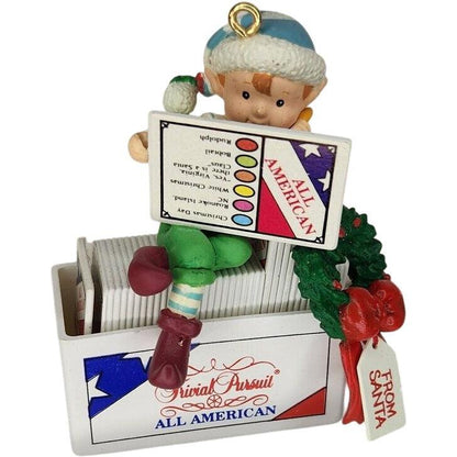 1994 "Answering Christmas Wishes" - Trivial Pursuit All American (Enesco)