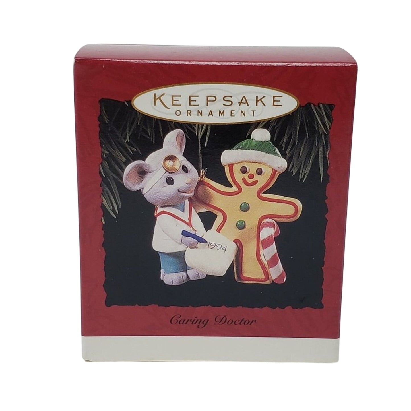 1994 Caring Doctor Hallmark Ornament (Mouse) QX5823