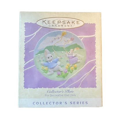 1994 Catching the Breeze Hallmark Ornament (Collector's Plate) QEO8219