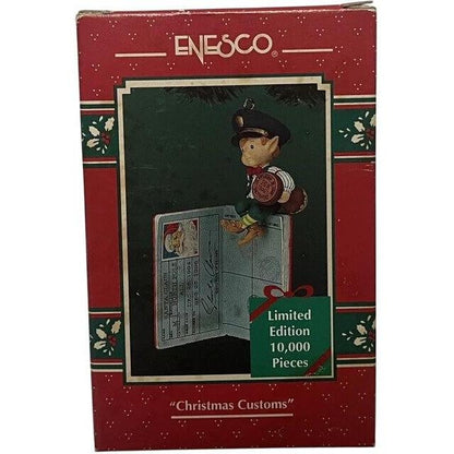 1994 Chrismas Customs (Enesco)