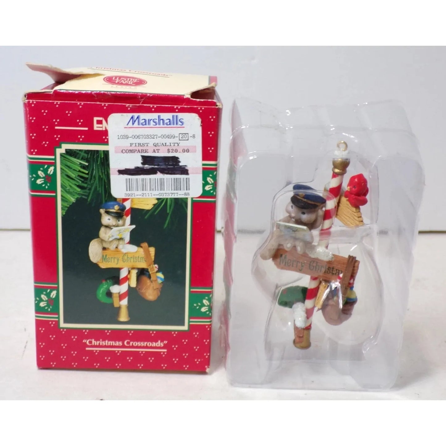 1994 Christmas Crossroads Enesco Ornament (Mouse) 589128