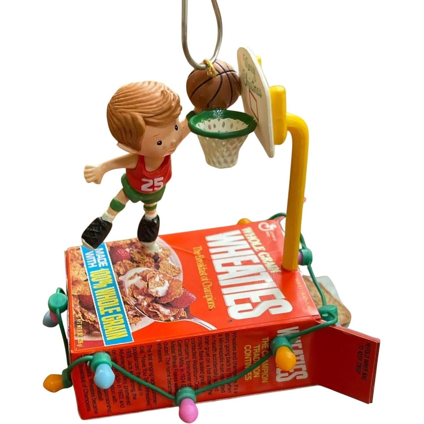 1994 Christmas Swishes Whole Grain Wheaties Enesco Ornament (Kitchen) 582379