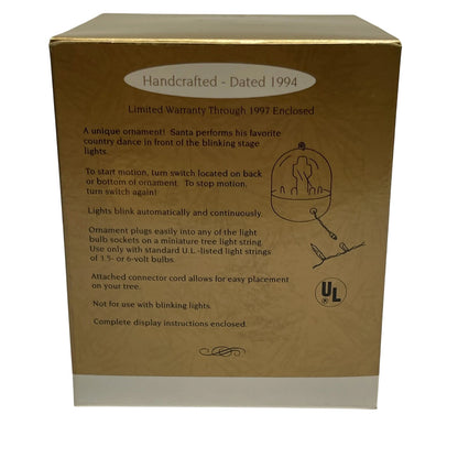 1994 Country Showtime Hallmark Ornament (Magic Globe) QLX7416