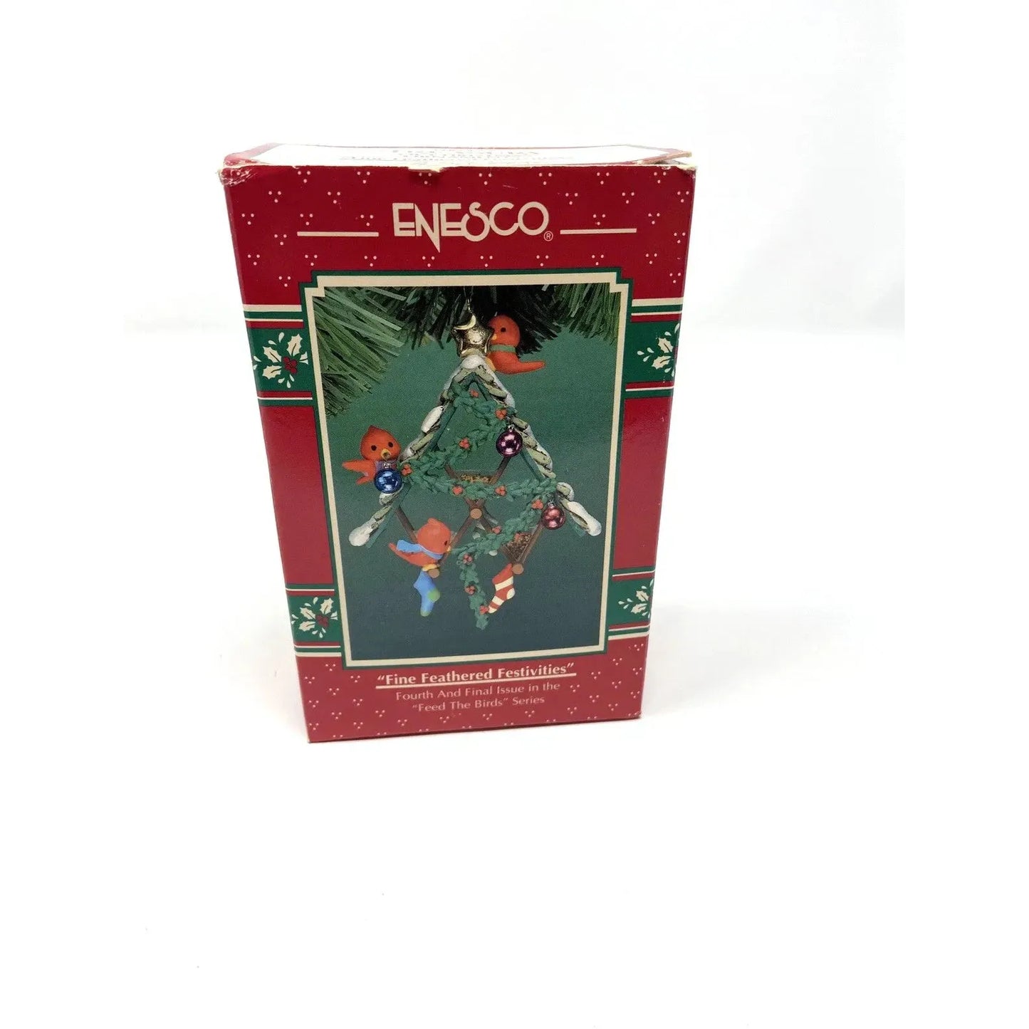 1994 Fine Feathered Festivities - Feed the Birds Enesco Ornament (Bird) 582425