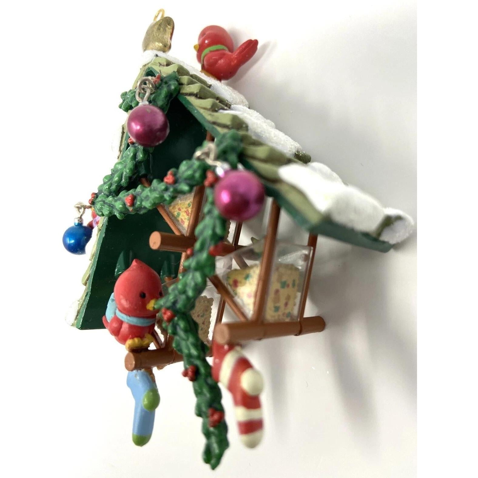 1994 Fine Feathered Festivities - Feed the Birds Enesco Ornament (Bird) 582425