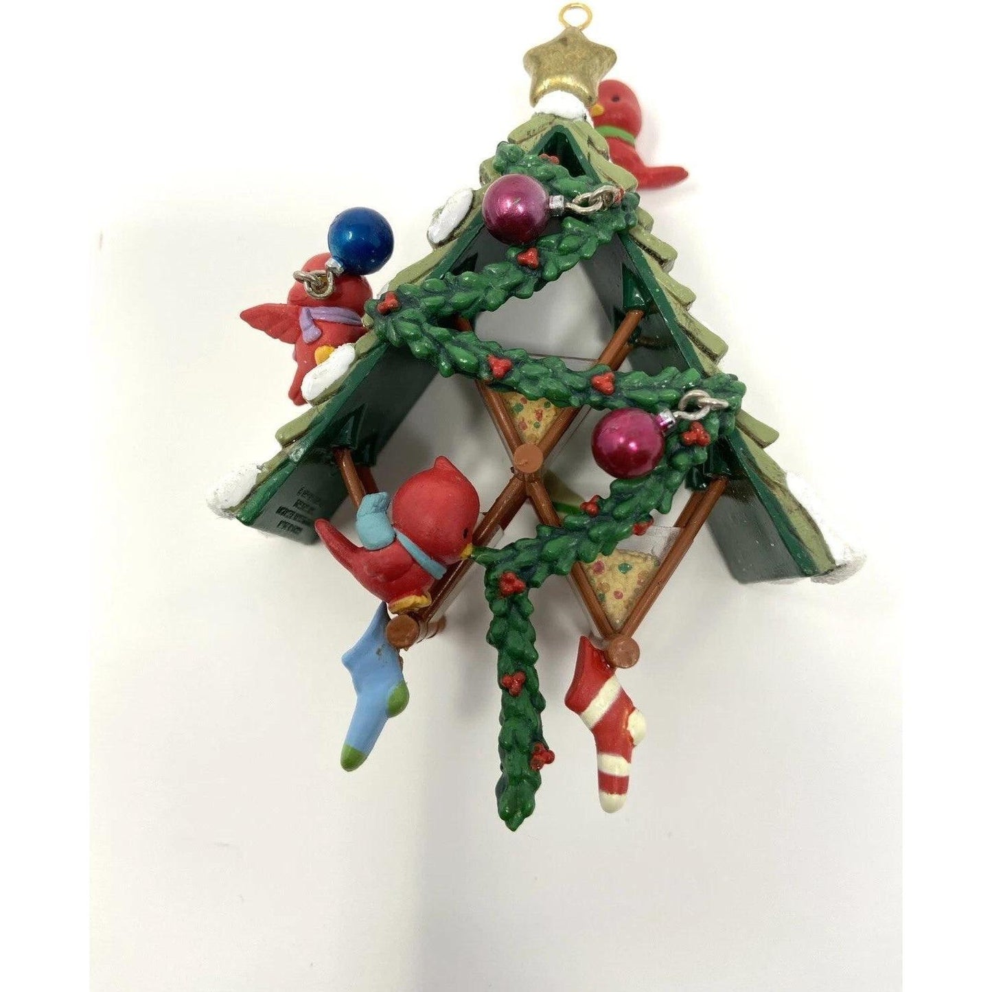 1994 Fine Feathered Festivities - Feed the Birds Enesco Ornament (Bird) 582425