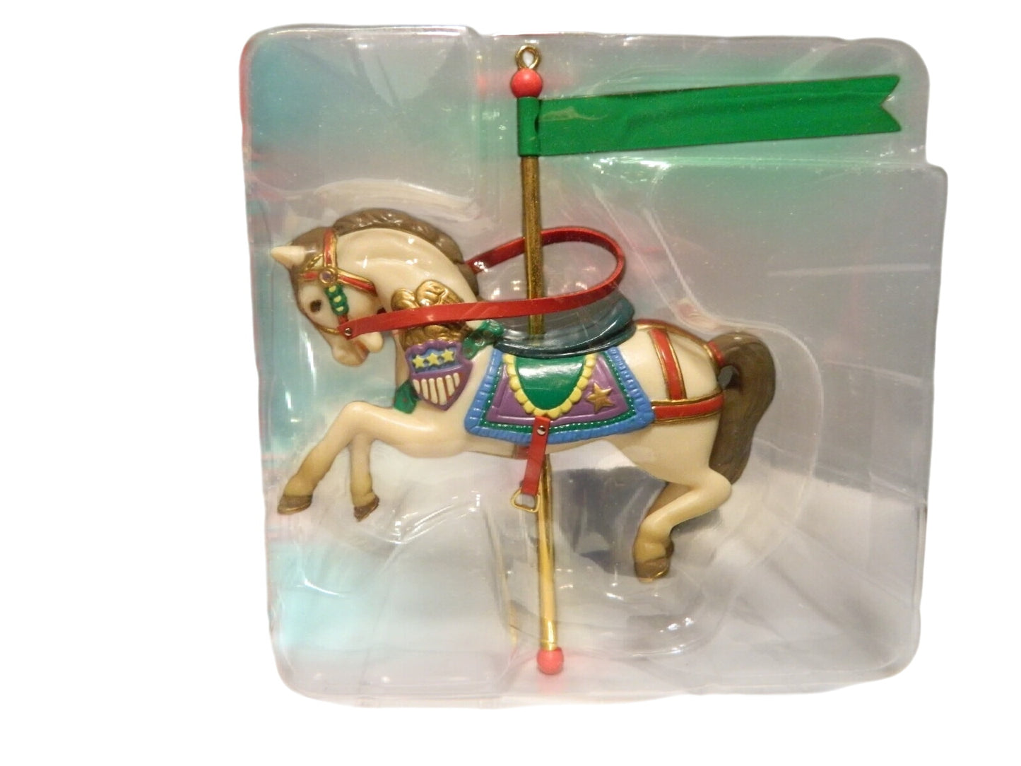 1994 Gallant Greeting - Fifth Issue in the "Christmas Carousel" Series (Carousel Horse)